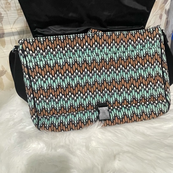 VERA BRADLEY MESSENGER/COMPUTER BAG SIERRA STREAM - Picture 3 of 7